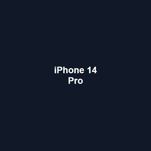 Apple iPhone 14 Pro 256GB